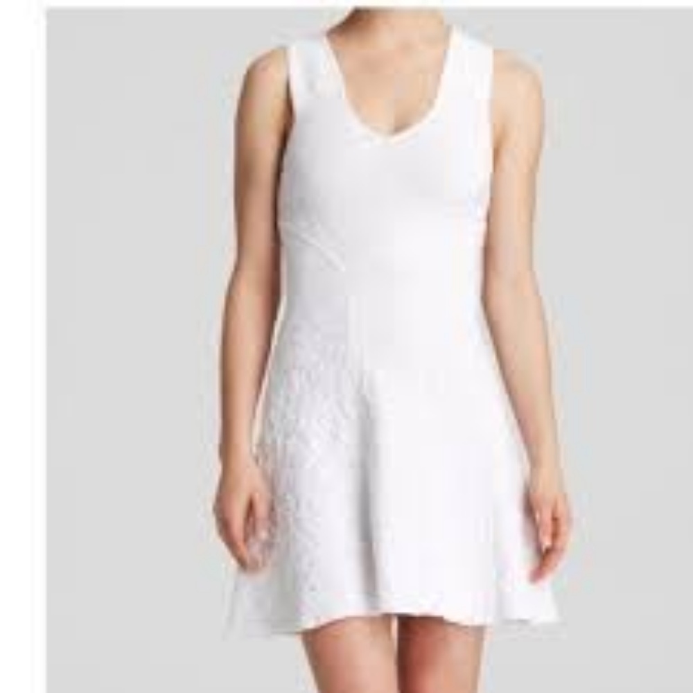 Parker Roosevelt textured knit dress, M
